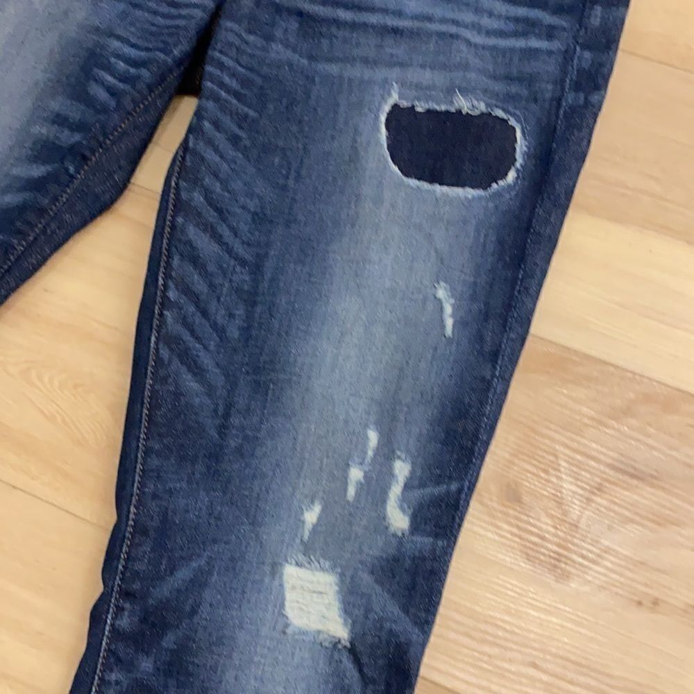 J. Crew Lookout High Rise Lassiter Distressed‎ skinny Jeans size 27 C24 - Picture 6 of 10